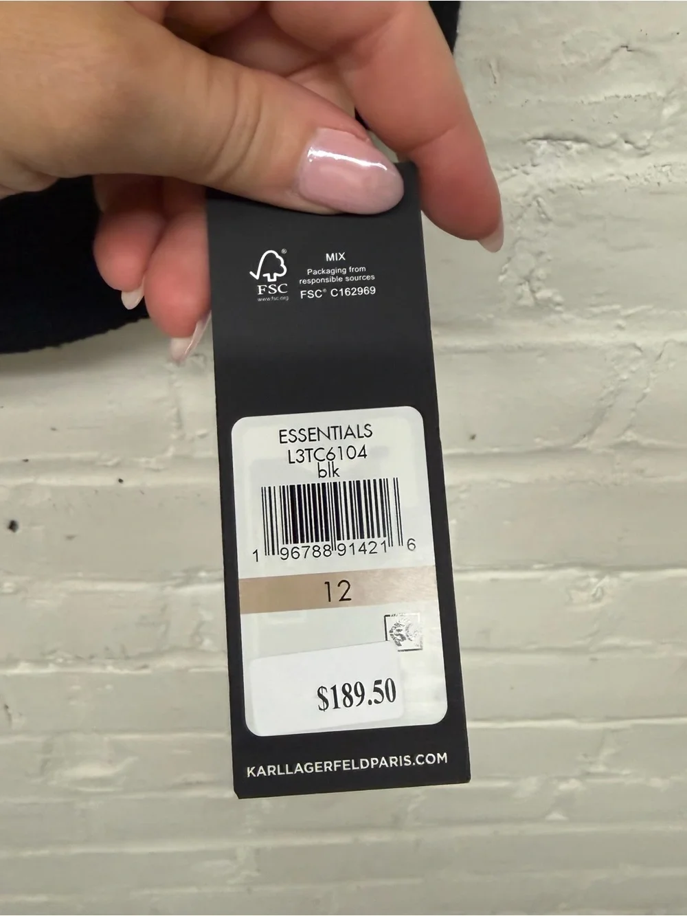 Karl Lagerfeld nwt karl